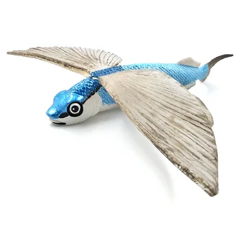 Modelowanie Latająca Ryba mała żaglówka miecz ryby zwierzę model figurka figurka dekoracja domu akcesoria wystrój prezent dla dzieci zabawka
