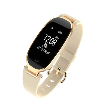 S3 Smartwatch Fashion Women Ladies Bluetooth Smart wristband wodoodporny monitor pracy serca Smart Watch Android Fitness Tracker