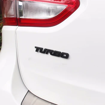 3D samochód metalowy emblemat naklejka ikona Turbo naklejki ramki ozdoby ciała naklejka naklejki dla Audi BMW Ford Nissan Toyota Honda Volvo